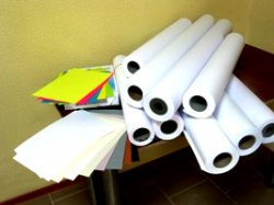 Бумага для плоттеров: бумага с покрытием